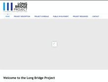 Tablet Screenshot of longbridgeproject.com